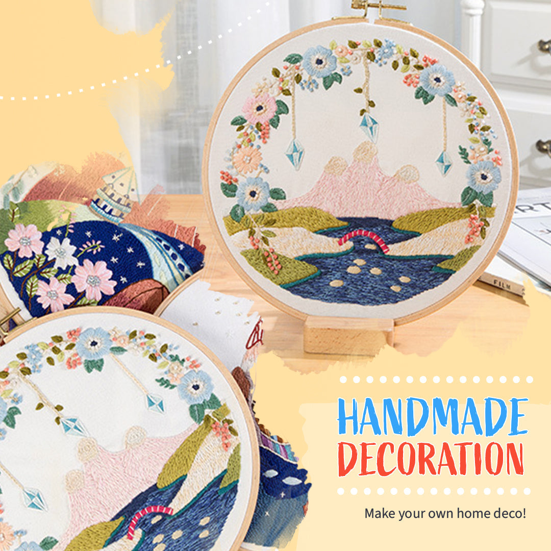 DIY Fairy Tales Embroidery Set