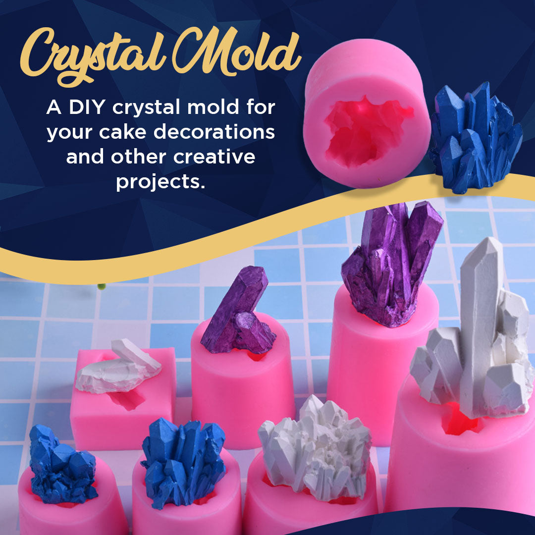 DIY Mountain Peak Crystal Mold