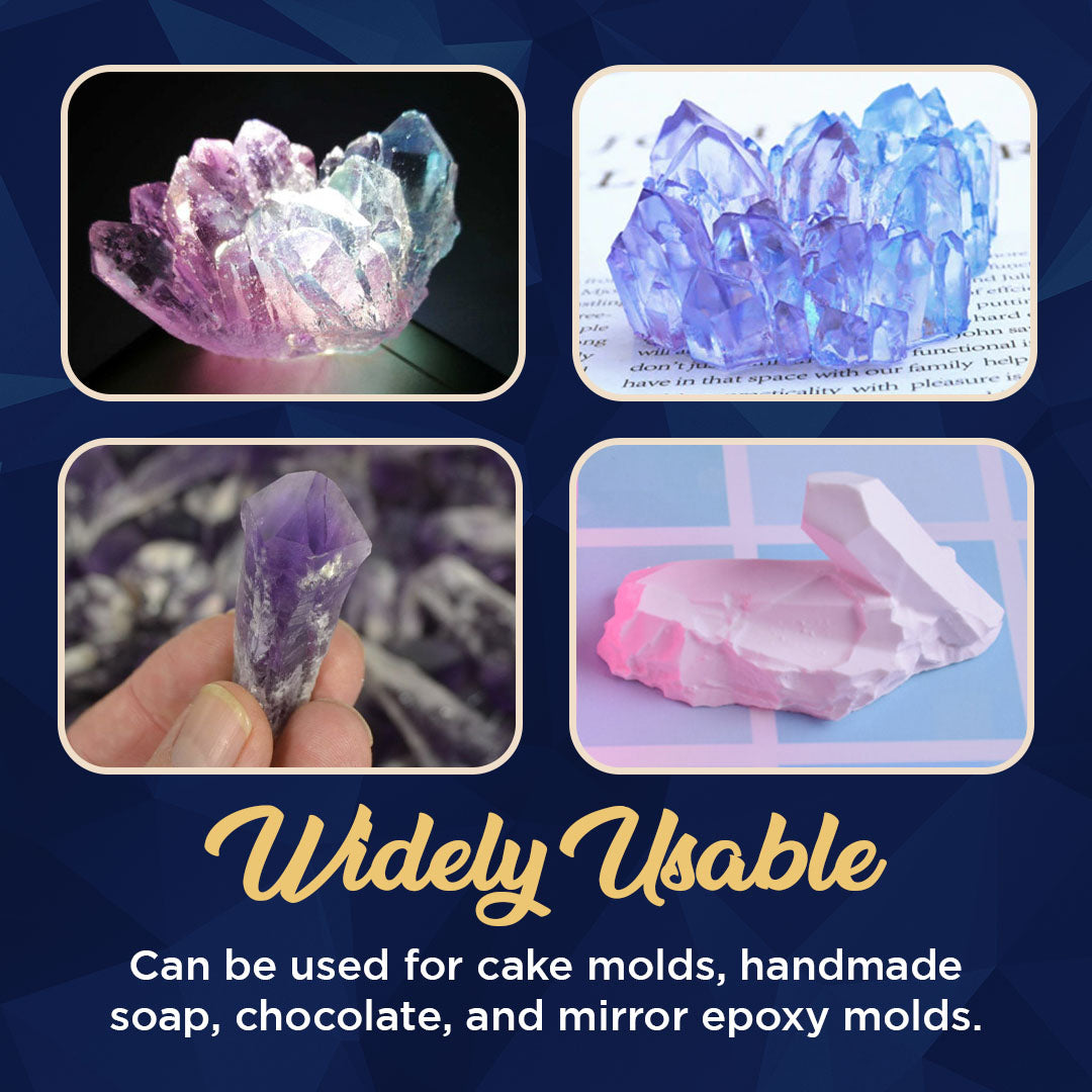 DIY Mountain Peak Crystal Mold