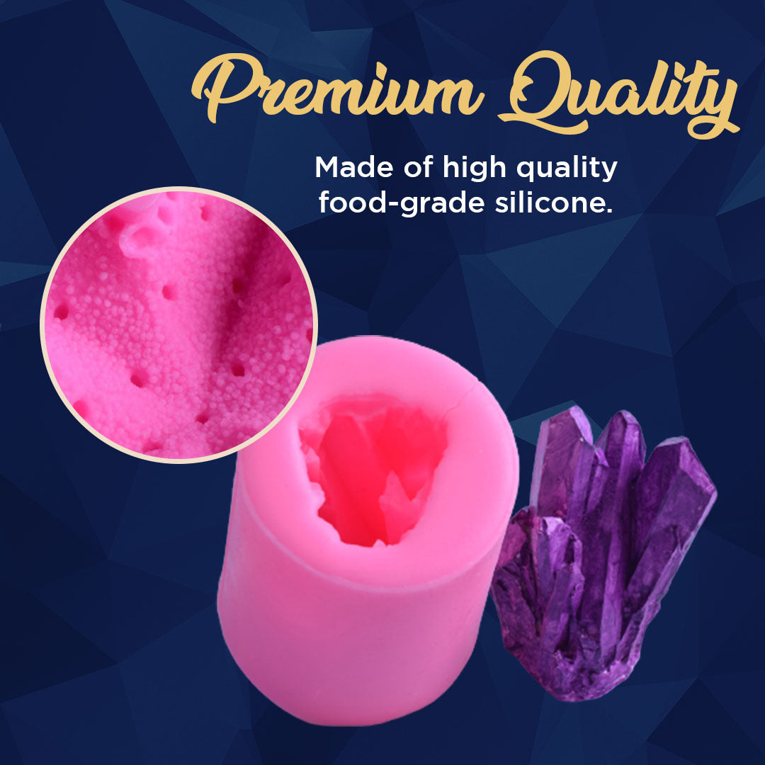 DIY Mountain Peak Crystal Mold
