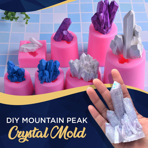 DIY Mountain Peak Crystal Mold
