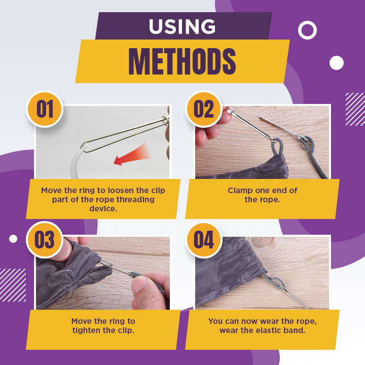 DIY Rope Threader Clip