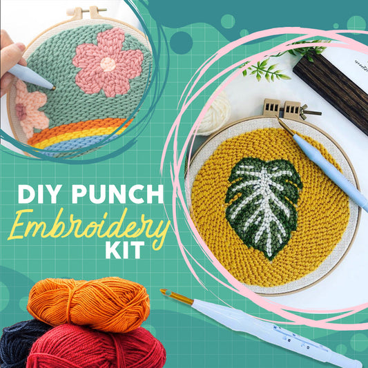 DIY Punch Needle Embroidery Kit