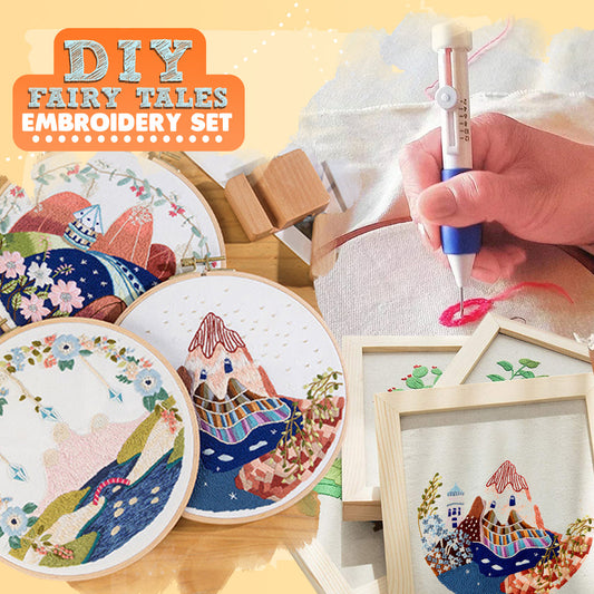 DIY Fairy Tales Embroidery Set