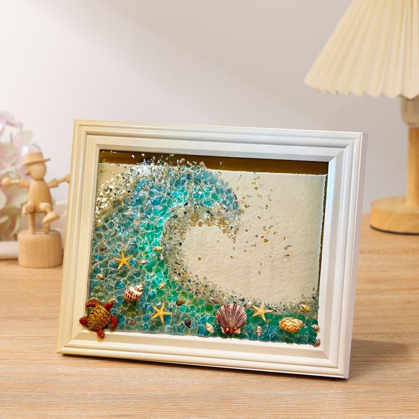 DIY Ocean Glass Painting Resin Art Set