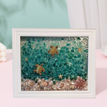 DIY Ocean Glass Painting Resin Art Set