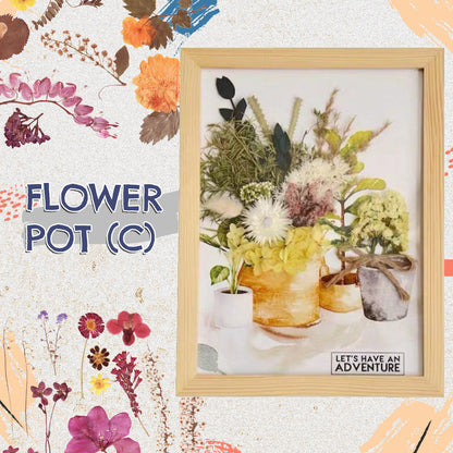 DIY Dried Flower Frame Set