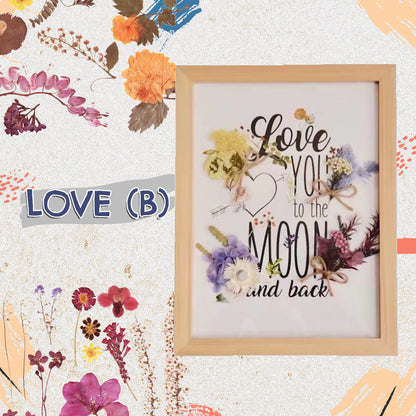 DIY Dried Flower Frame Set