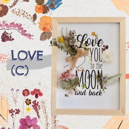 DIY Dried Flower Frame Set